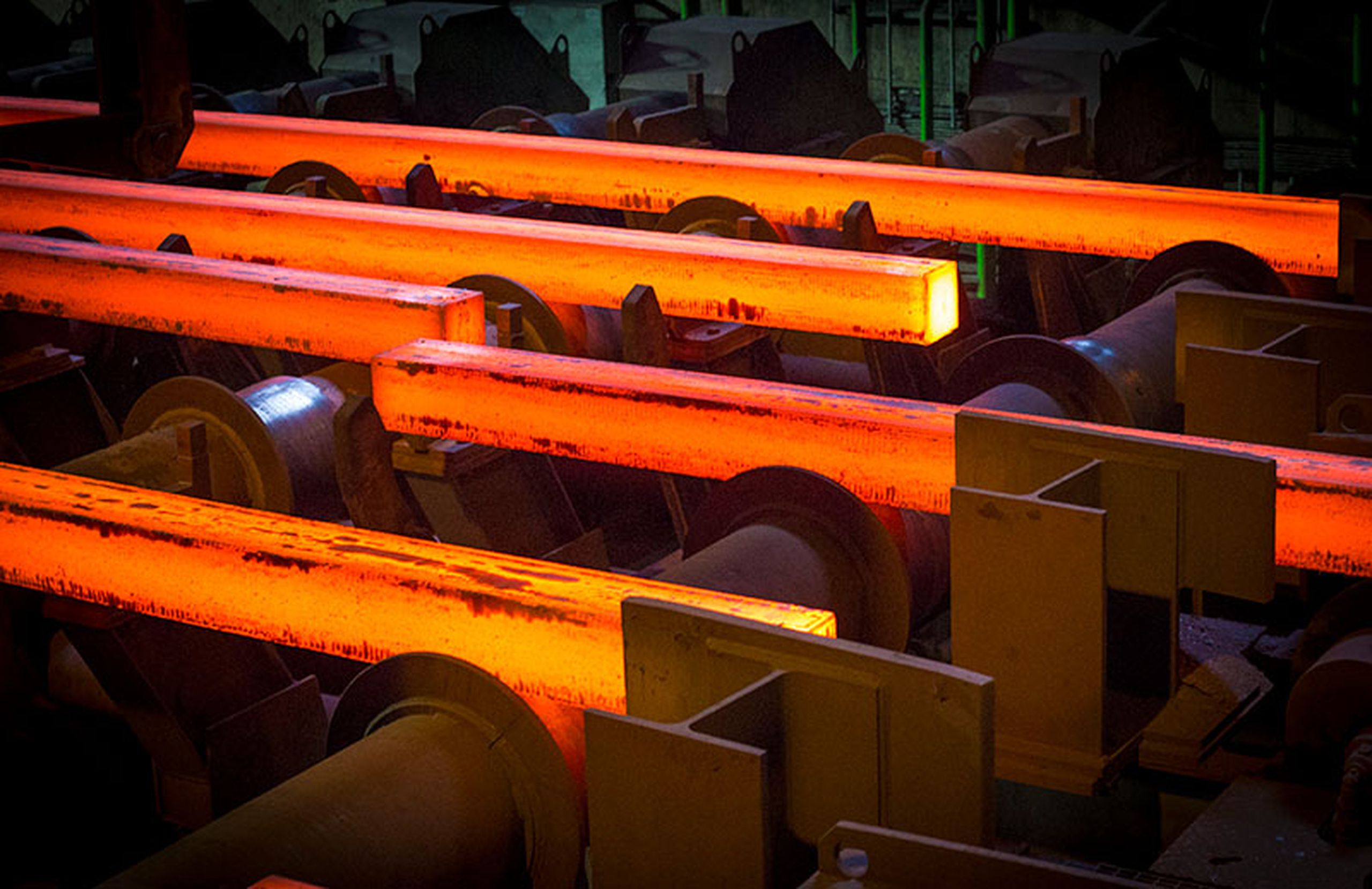 hot steel