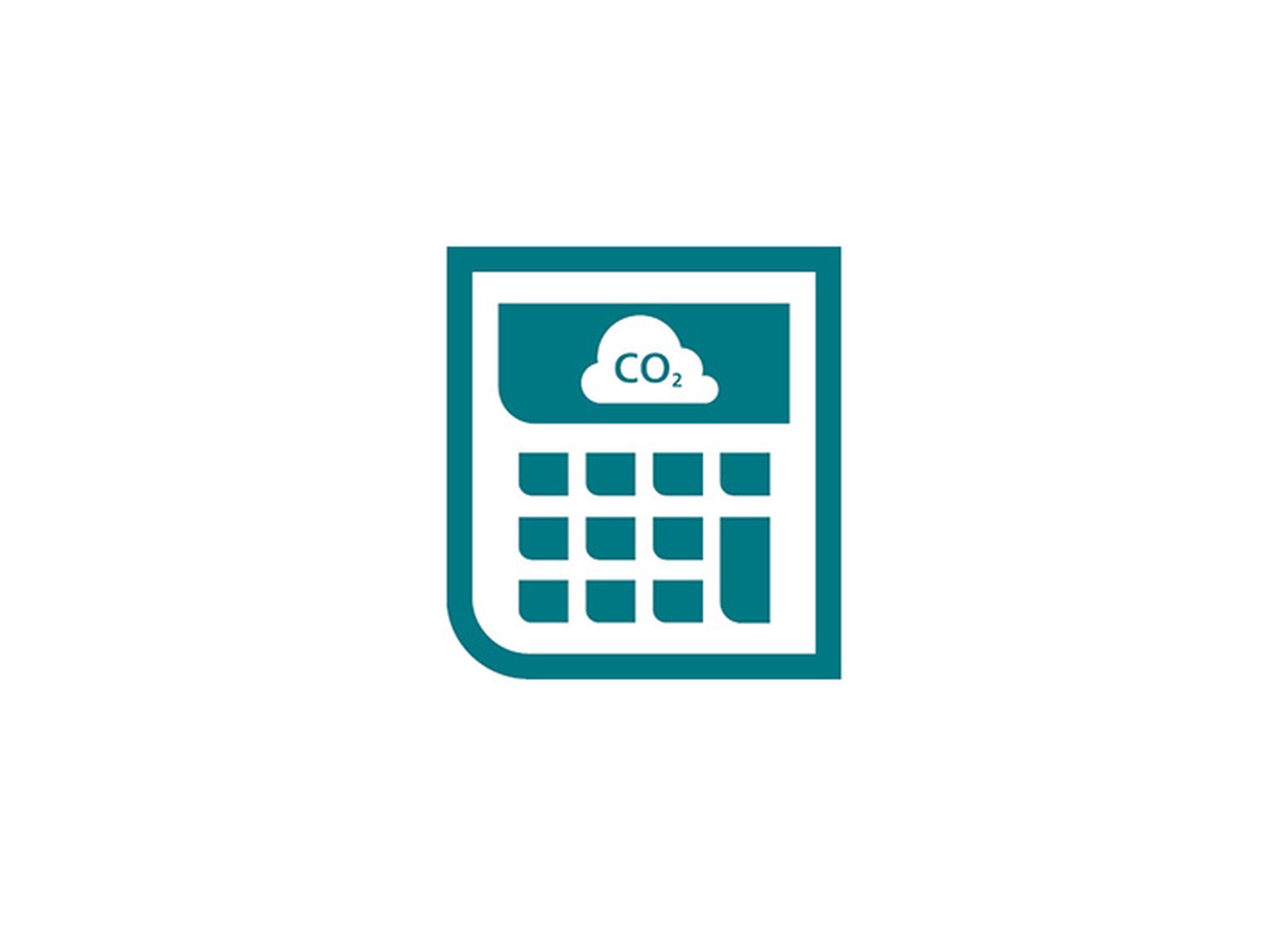 CO2 calculator icon