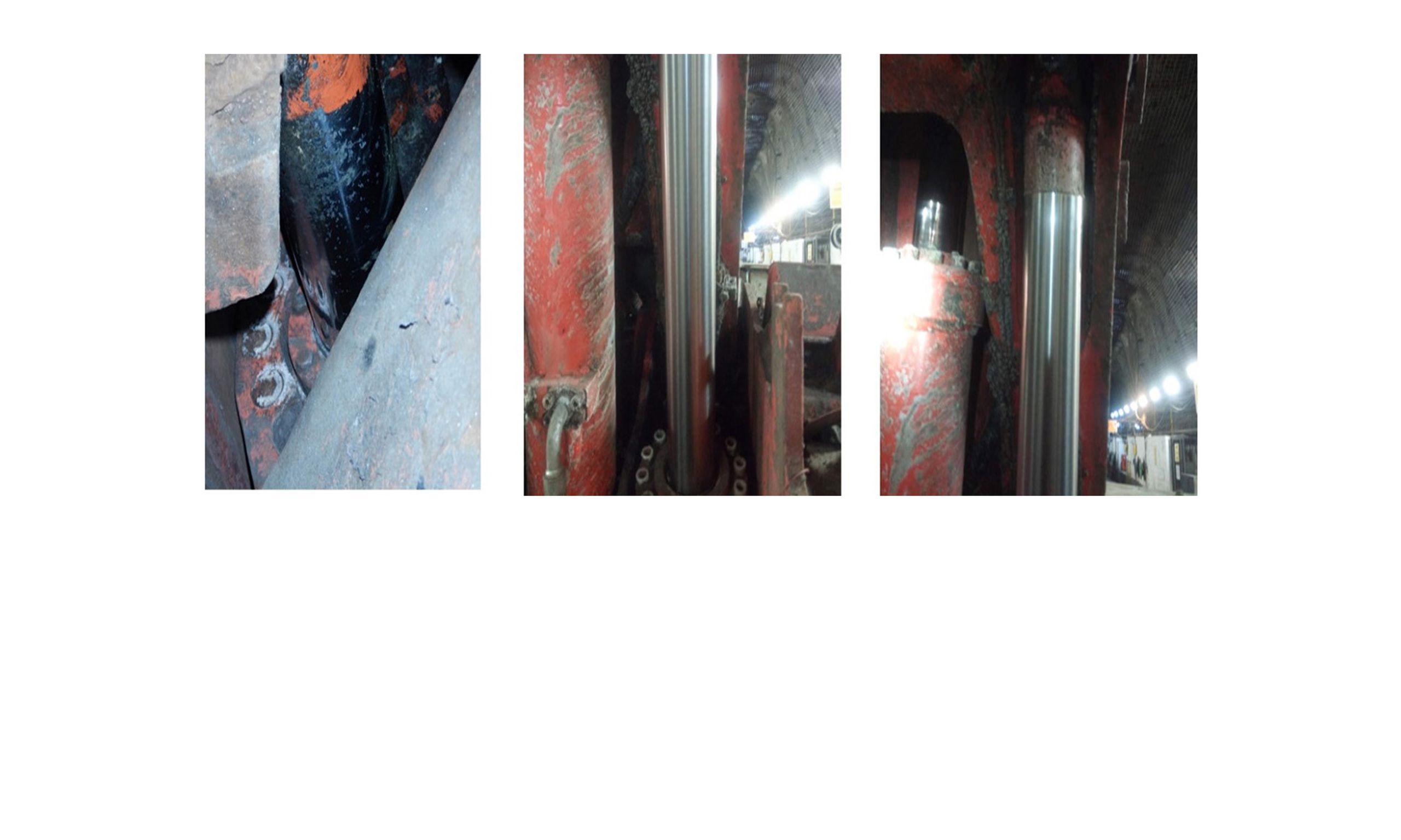 Cylinder rods with NiKrom III in the salt-laden conditions of a copper mine