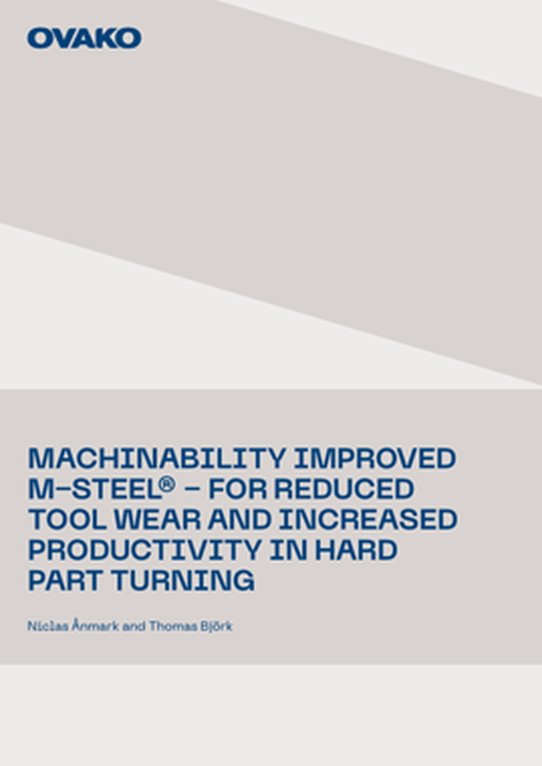 thumbnail of a pdf about machinability