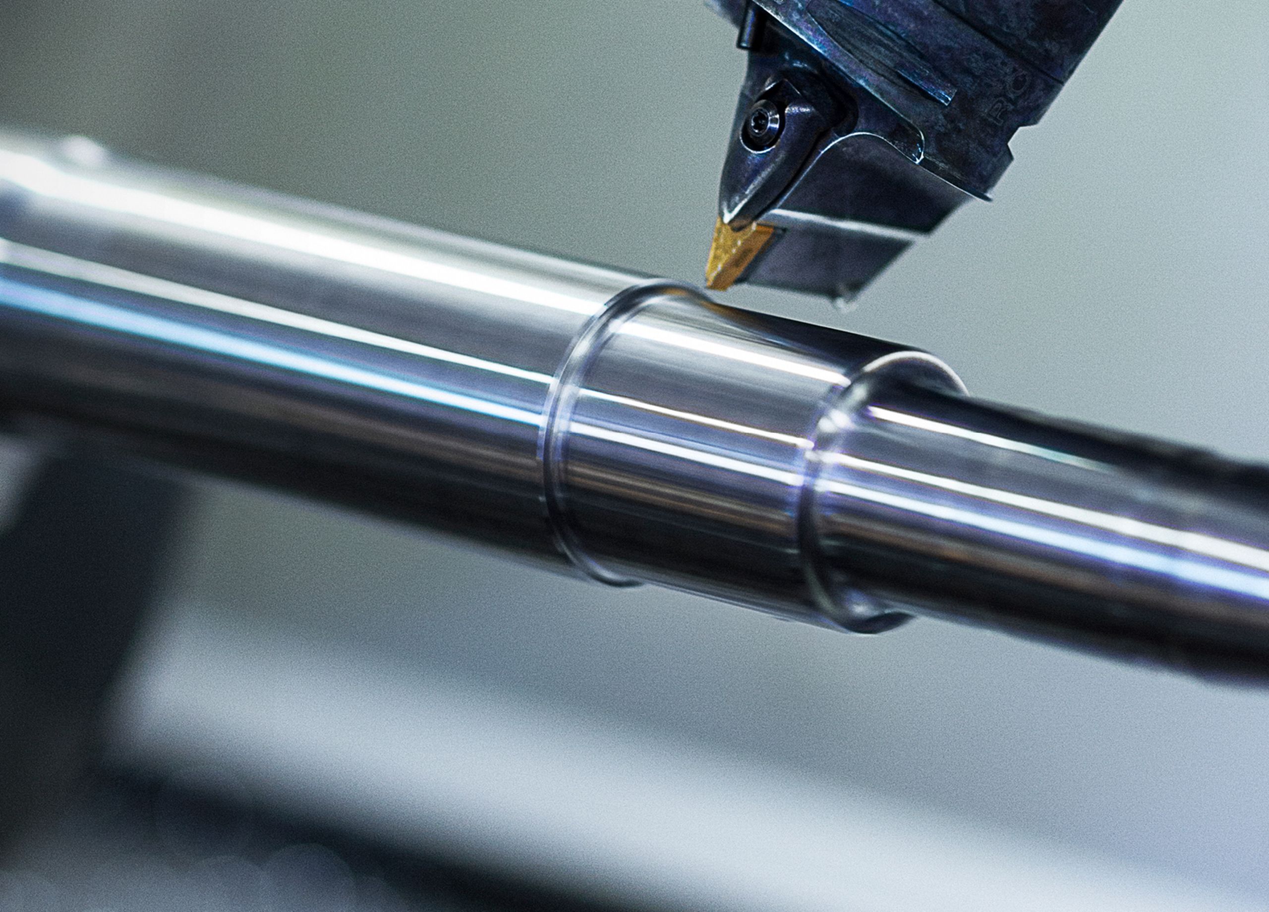 Machining M-steel